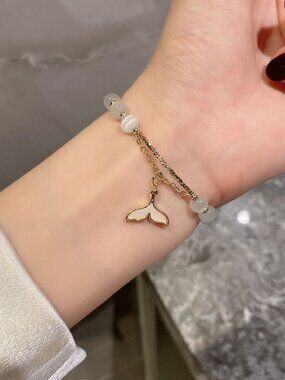 crystal beads bracelet cute cozy